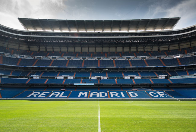 Fotomurales estadio fútbol real madrid